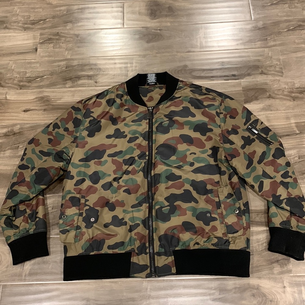 Green Camo Bomber (Foot Locker)